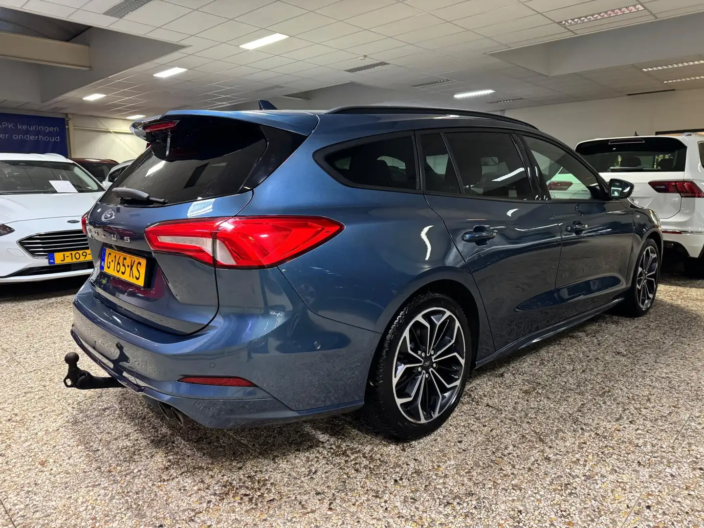 Ford Focus Wagon 1.0 EcoBoost ST Line Business | Airco | Navi Blau - 2