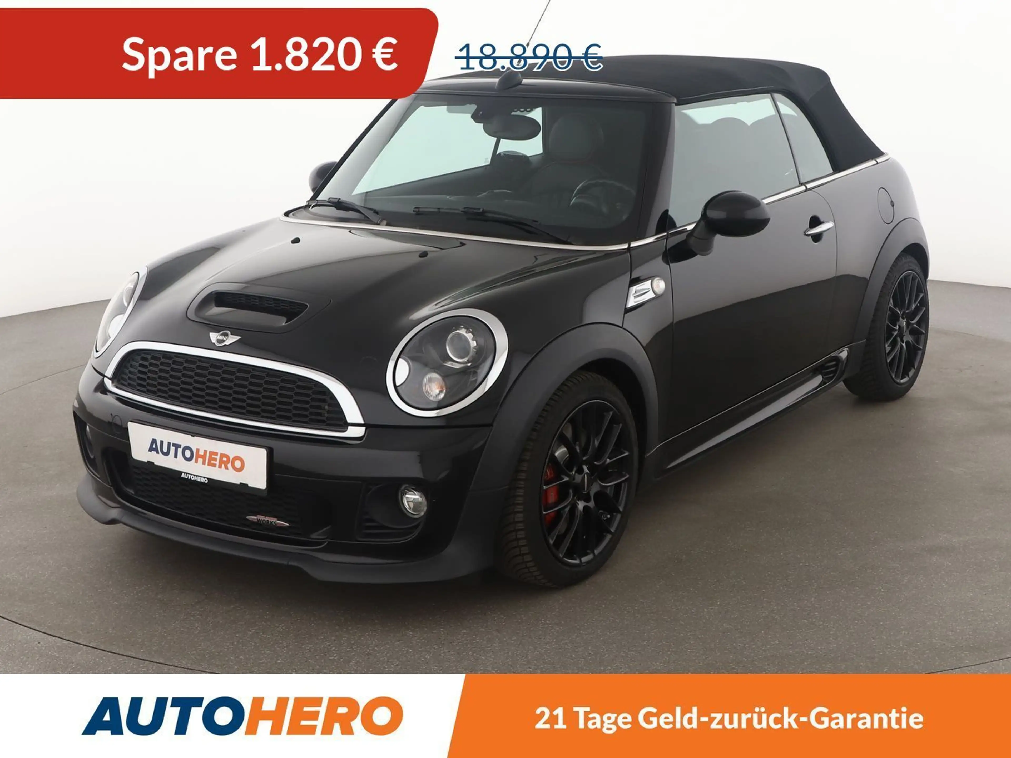 MINI John Cooper Works Cabrio John Cooper Works Aut.*NAVI*TEMPO*XENON*H&K*PDC*