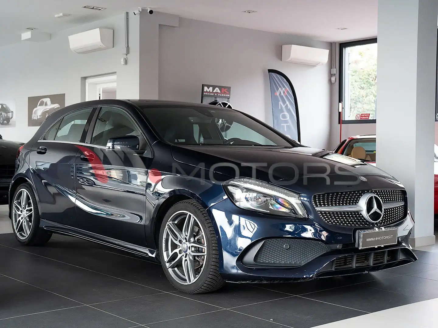 Mercedes-Benz A 180 d Premium AMG  *UNICOPROPRIETARIO Blu/Azzurro - 1