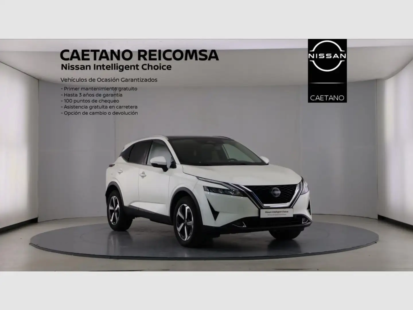 Nissan Qashqai DIG-T 116kW Xtronic N-Connecta Blanco - 1