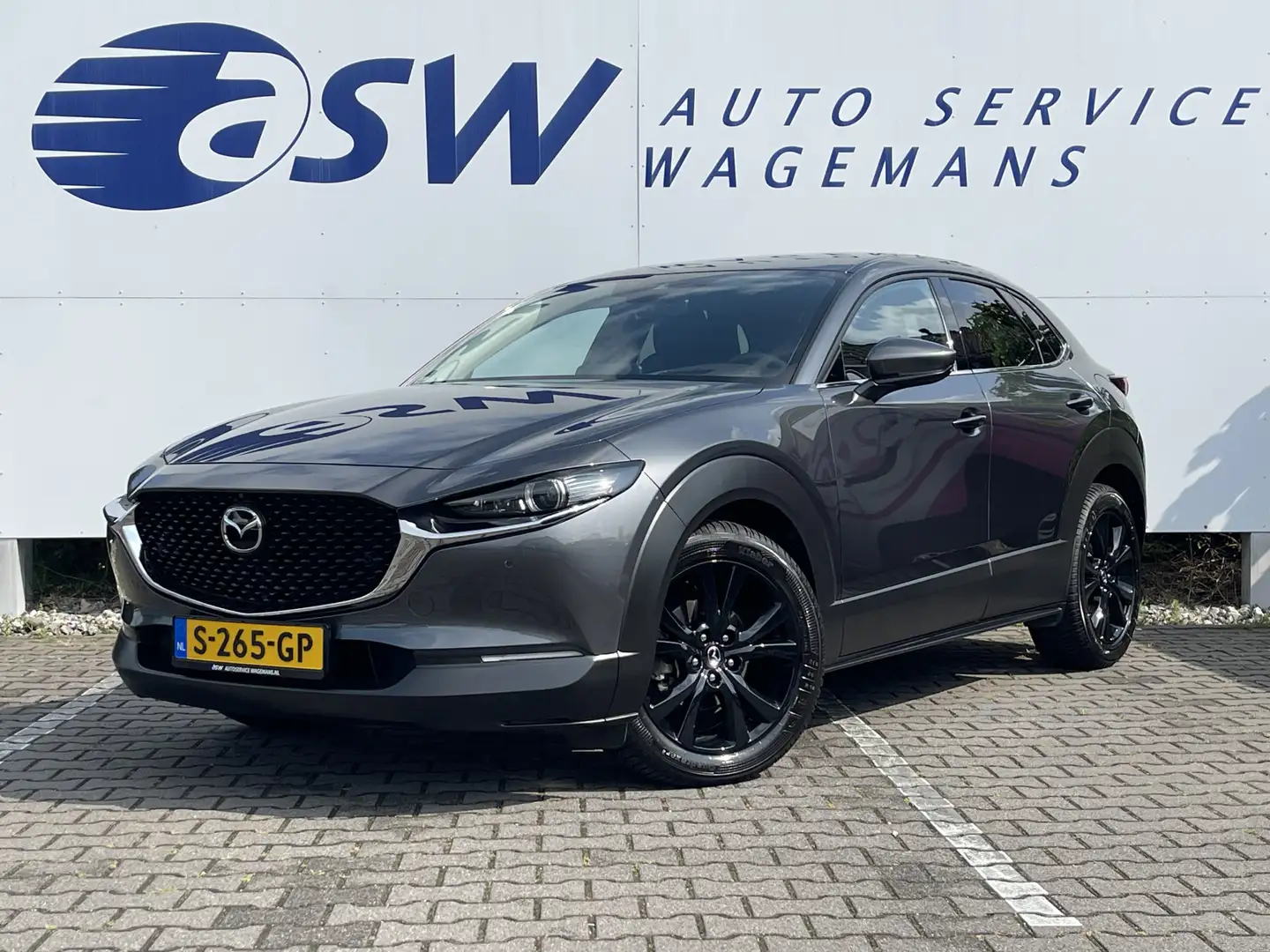 Mazda CX-30 2.0 e-SkyActiv-X M Hybrid Luxury | Leder | 360* Ca Gris - 1