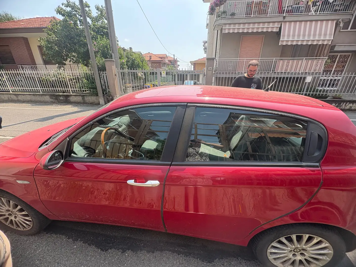 Alfa Romeo 147 147 II 2004 5p 1.9 jtd mjt Progression Rosso - 1