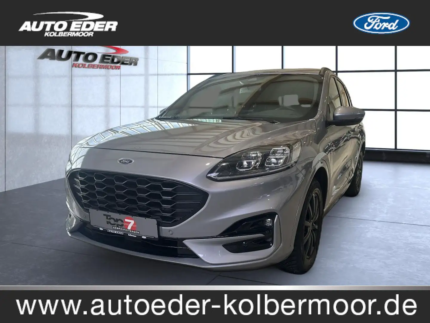 Ford Kuga ST-Line X Sportpaket Bluetooth Navi LED Klima Silber - 1