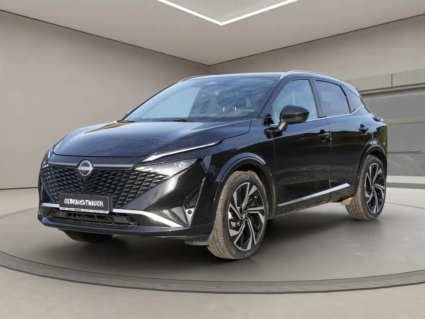 Nissan Qashqai Tekna+|Pano+360°+HeadUpDisplay+BOSESound Schwarz - 1