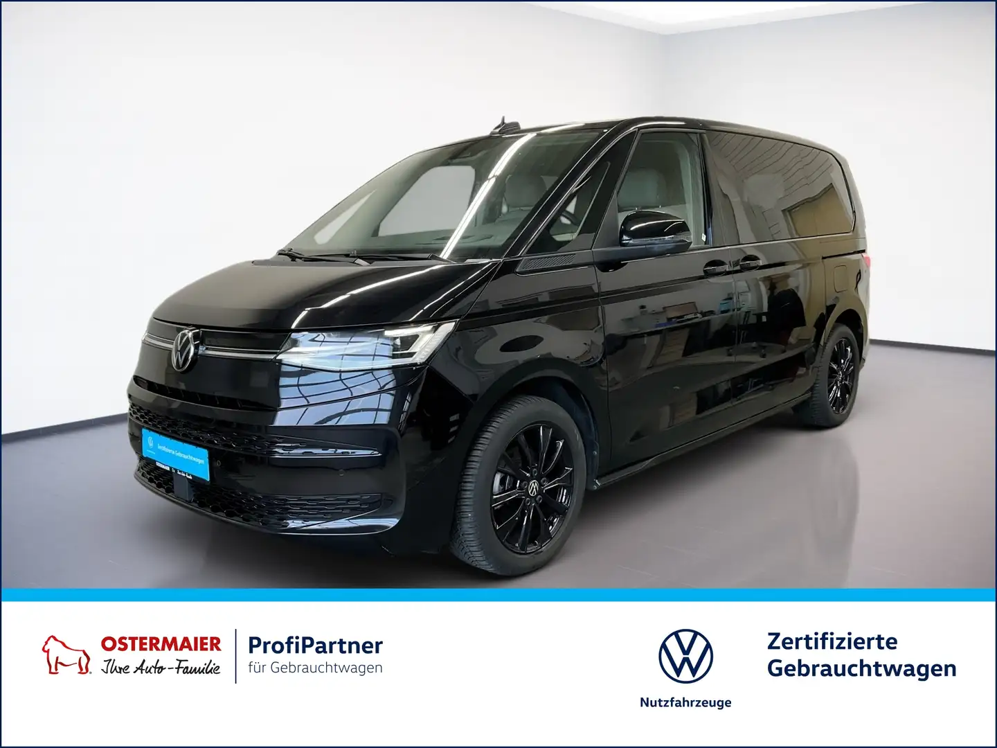Volkswagen T7 Multivan LIFE 2.0TDI 150PS DSG MATRIX.7-S.AHK.HuD.NAVI.SHZG Schwarz - 1