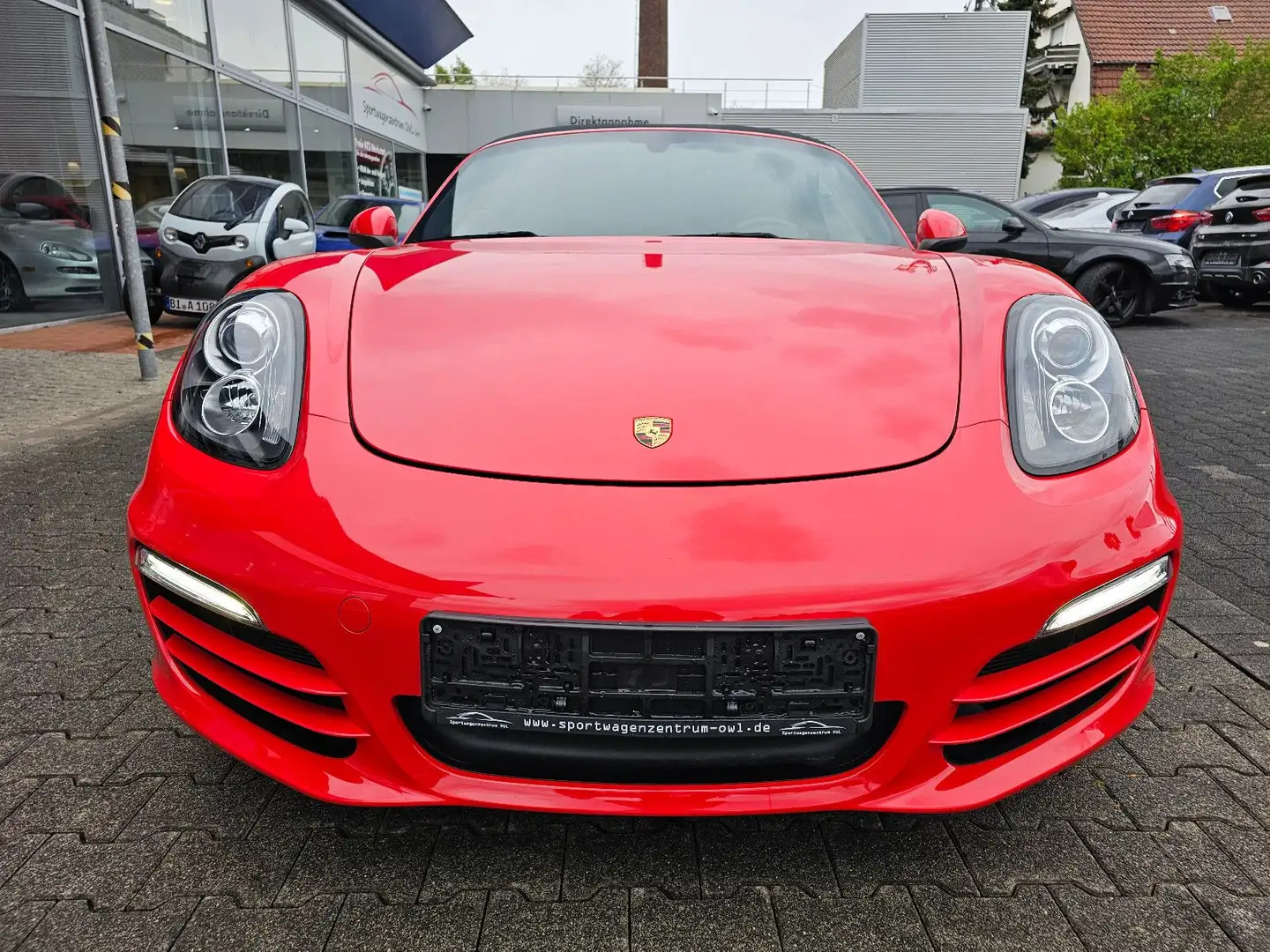 Porsche Boxster *Sound-Package*Boxster S Rad*SHZ*MwSt. Rot - 2