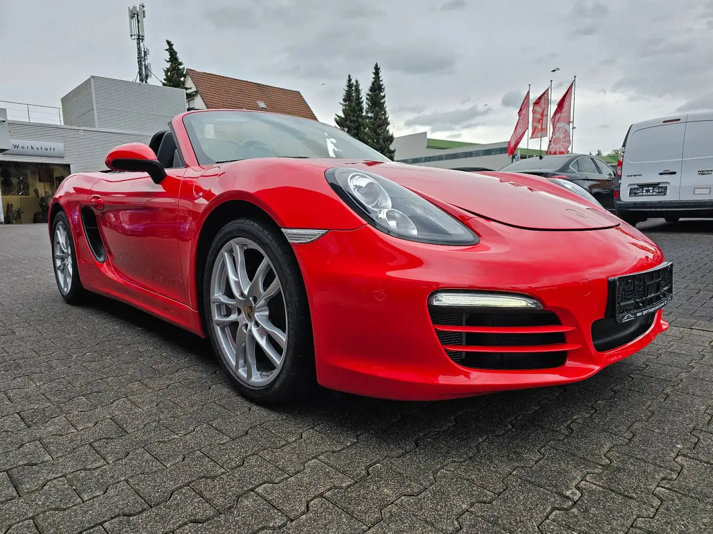 Porsche Boxster *Sound-Package*Boxster S Rad*SHZ*MwSt. Rouge - 1