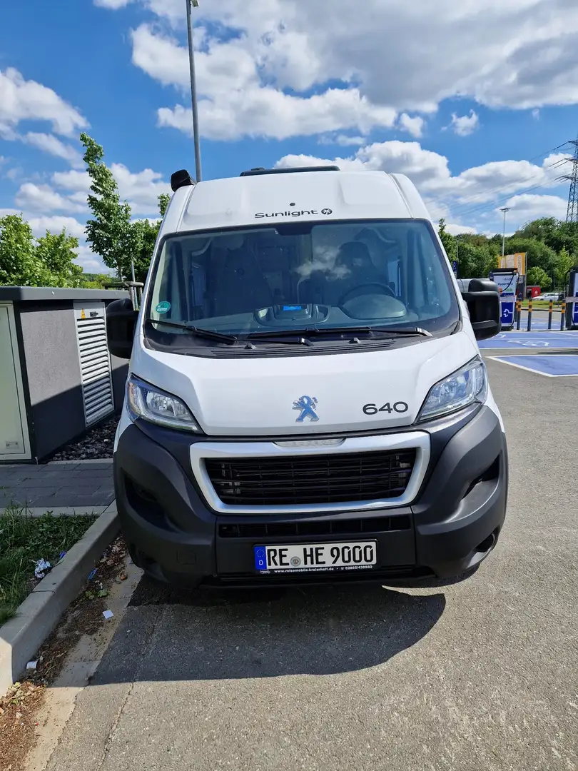 Peugeot Camper Sunlight cliff Einzelbetten Längsschläfer Blanc - 2