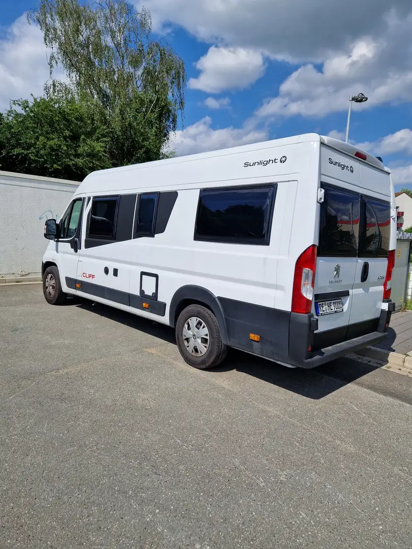 Peugeot Camper Sunlight cliff Einzelbetten Längsschläfer Blanc - 1