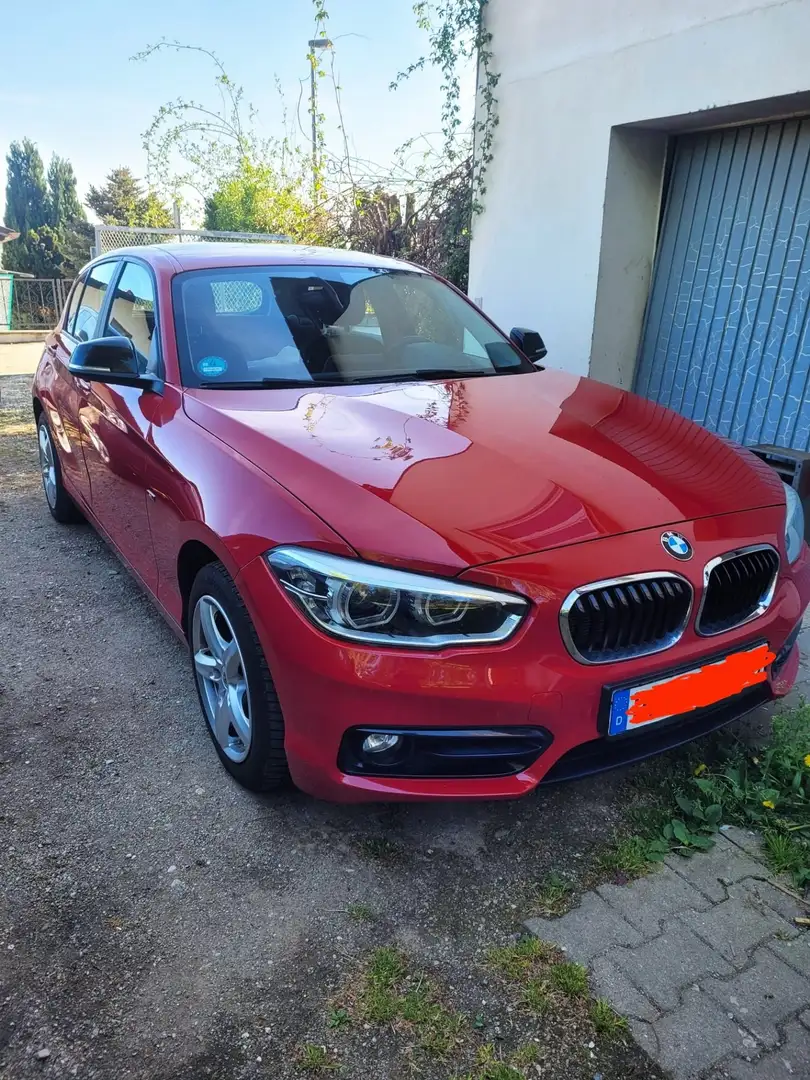 BMW 116 116 d Sport Line Rot - 1