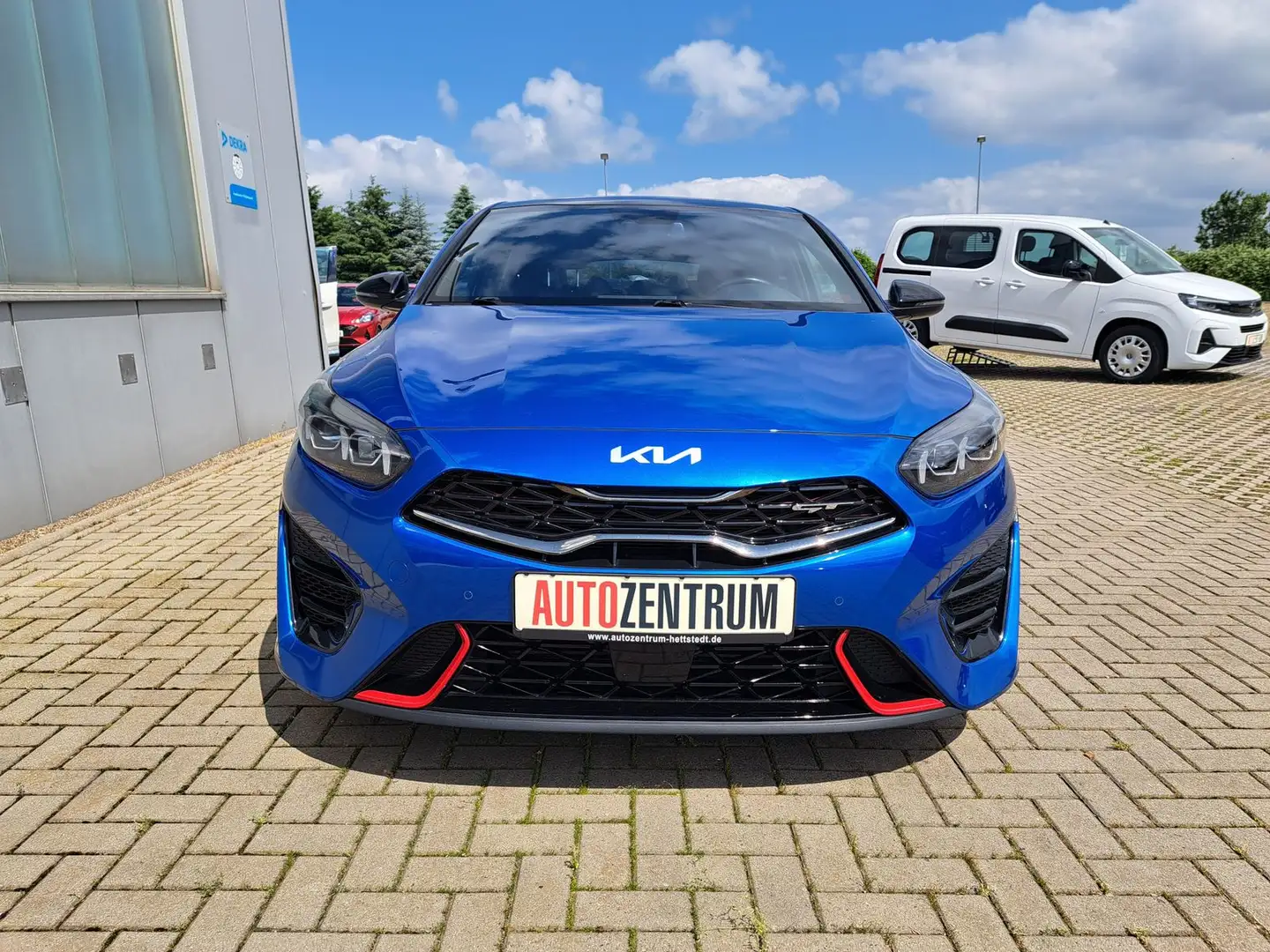 Kia ProCeed / pro_cee'd ProCeed GT PANORAMADACH LED NAVI KAMERA MEMORY Blau - 2