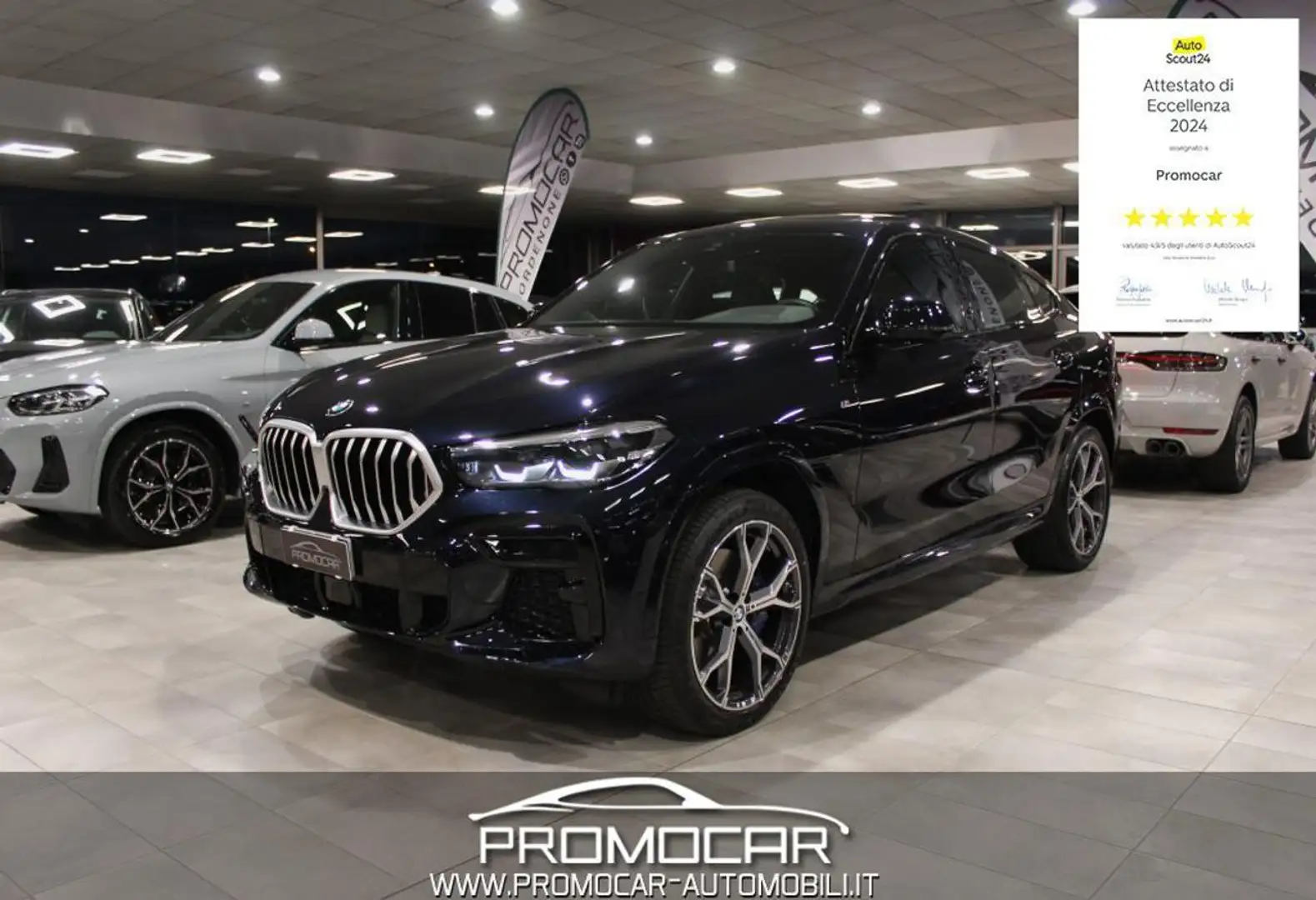 BMW X6 xDrive30d 48V Msport *UNIPROP*TETTO*STUPENDA* Gris - 1