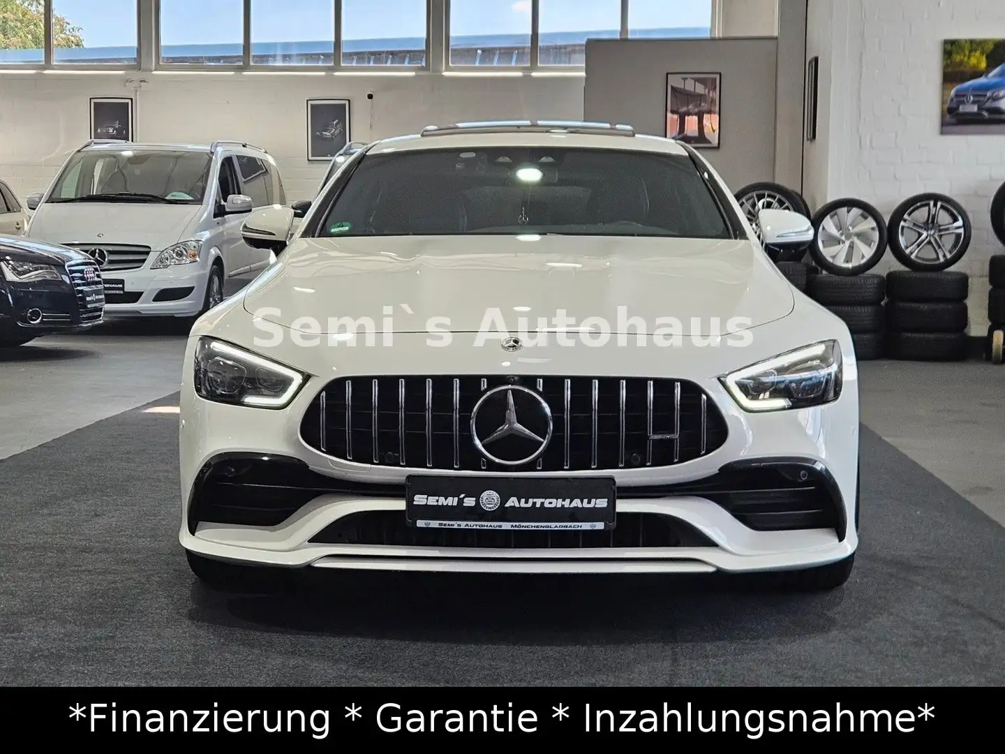 Mercedes-Benz AMG GT 4 | 43 4Matic+|SHD|HeadUp|360Kam|1.Hand Белый - 2
