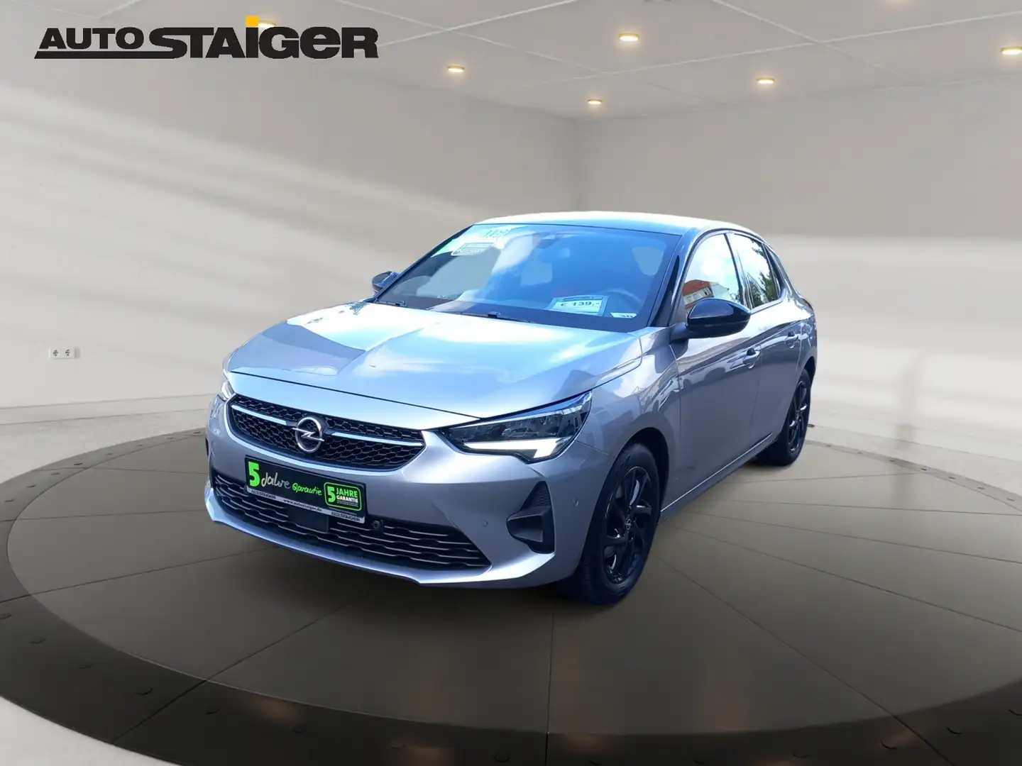 Opel Corsa F 1.2 Turbo GS Klima, PDC, ALU, SHZ Grau - 2