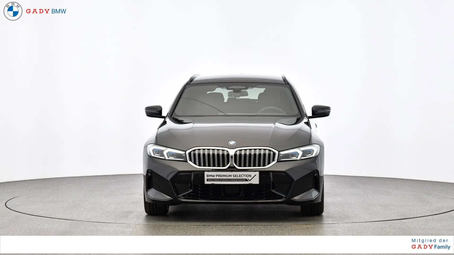 BMW 318 318d Schwarz - 2