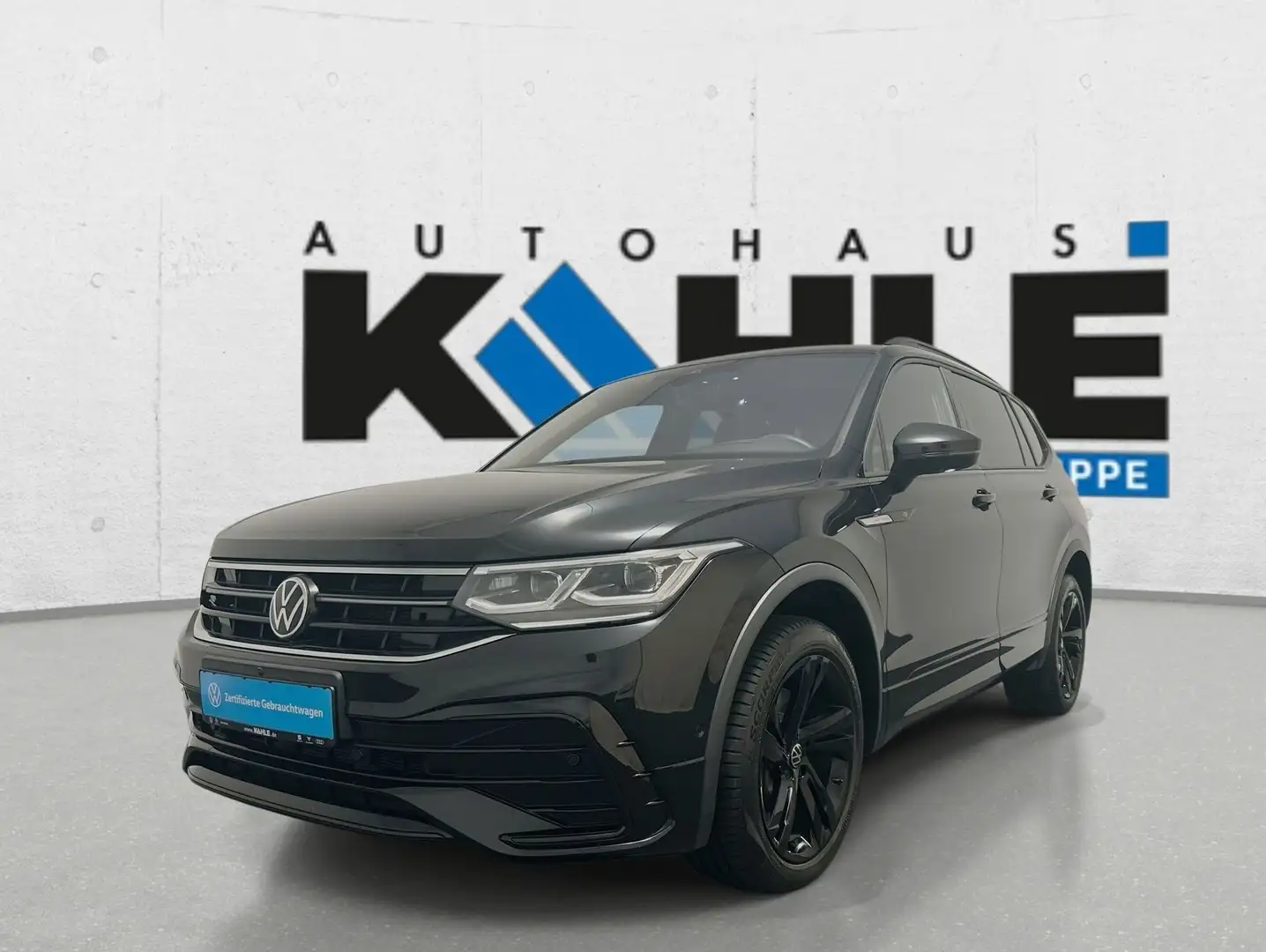 Volkswagen Tiguan Allspace 2.0 TDI R-Line 4Motion 4x4 Black Zwart - 2