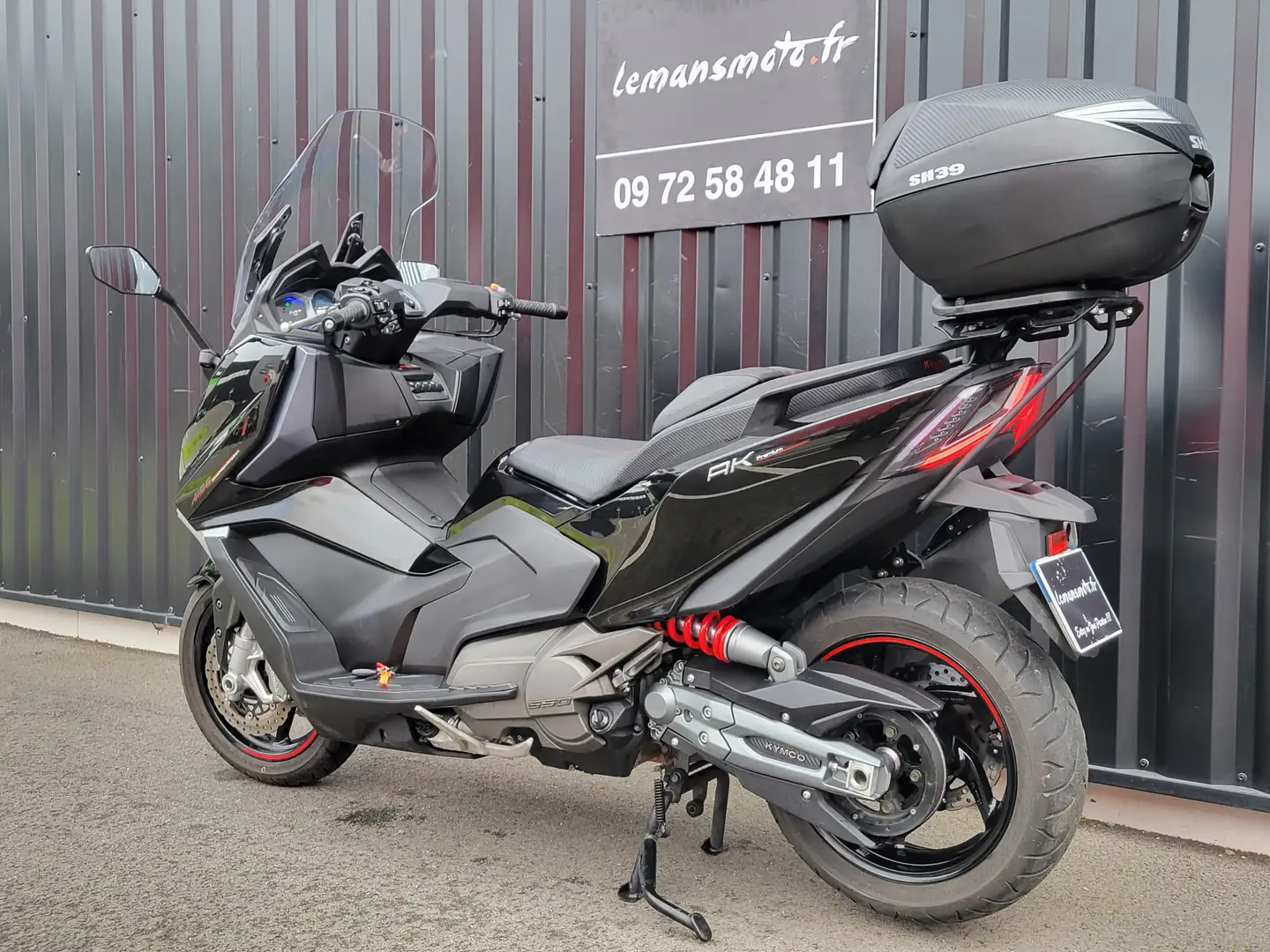 Kymco AK 550 Negro - 2