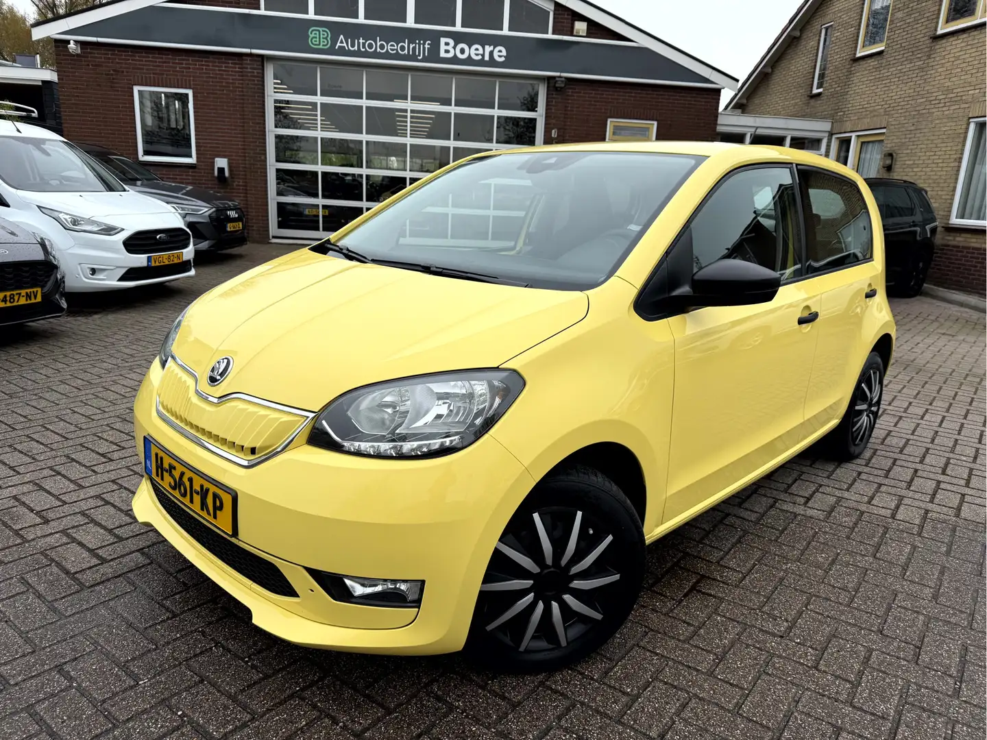 Skoda Citigo e-iV EV Ambition Climate Cntrll, Led, Bluethooth Geel - 1