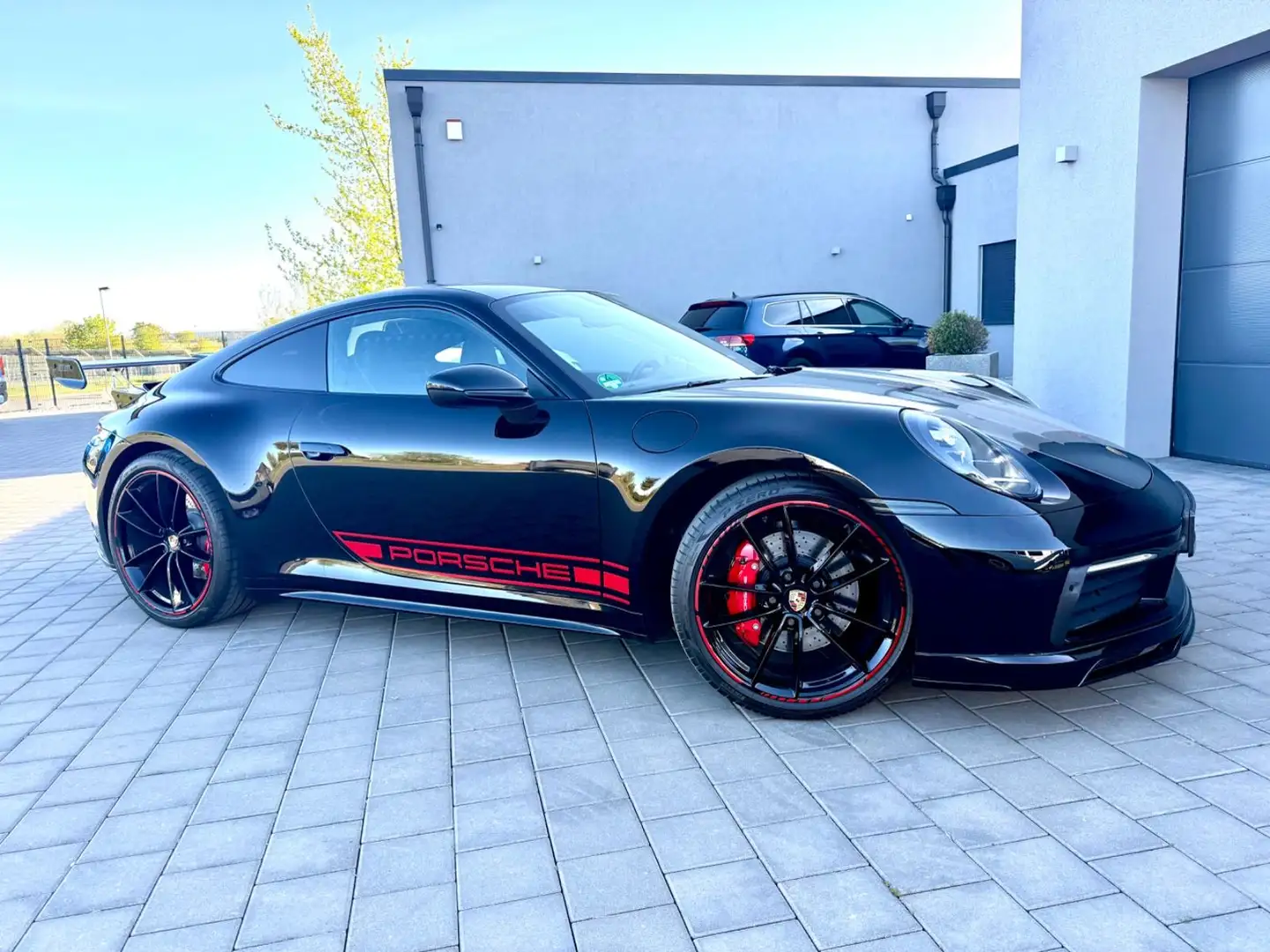 TECHART Sonstige 911/992 Carrera S Chrono Sportabgas Schwarz - 2