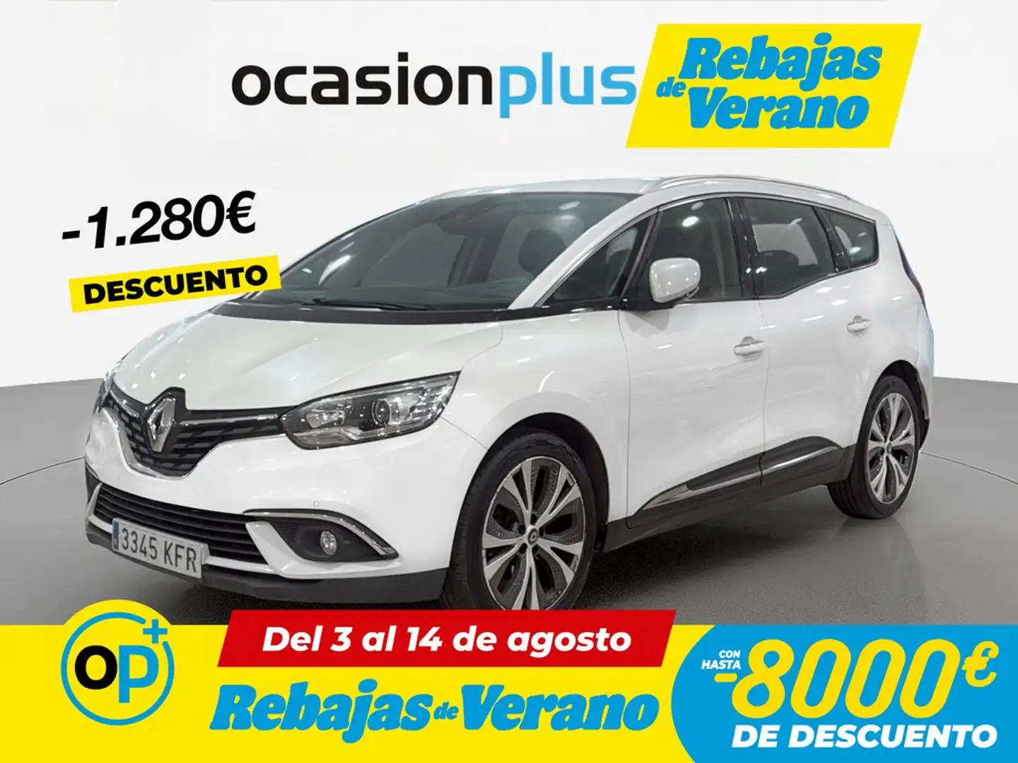 Renault Grand Scenic 1.6dCi Zen 96kW Blanco - 1