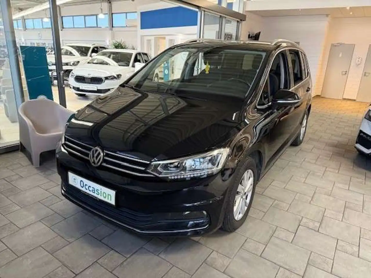Volkswagen Touran Highline 2.0 TDI DSG7 110KW-150CV - Première Main Zwart - 1