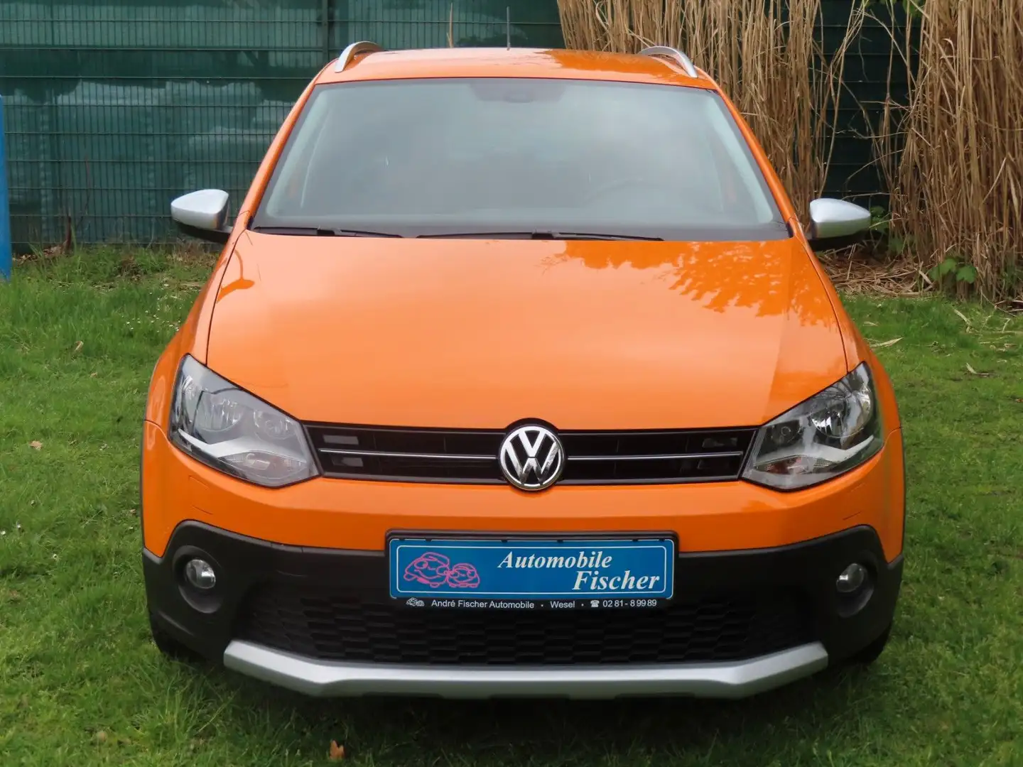 Volkswagen Polo V CrossPolo 1.Hand-Teilleder-Navi Orange - 2