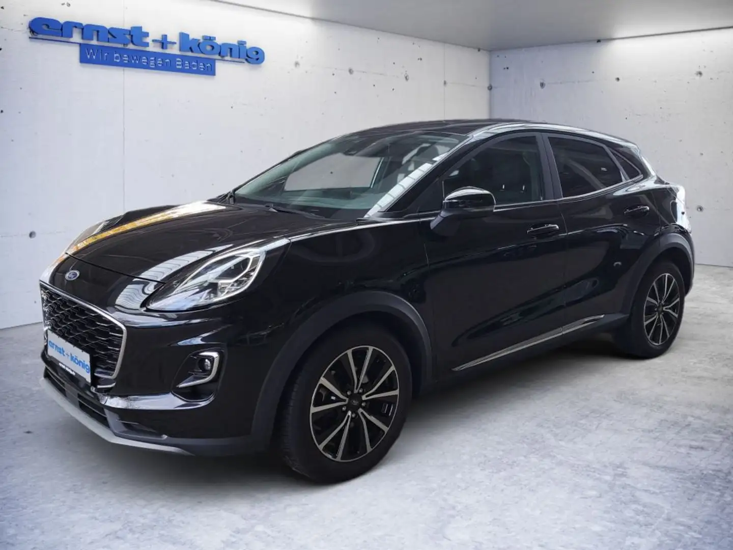 Ford Puma 1.0 EcoBoost Hybrid TITANIUM GRA+FSA+Ambiente Schwarz - 1