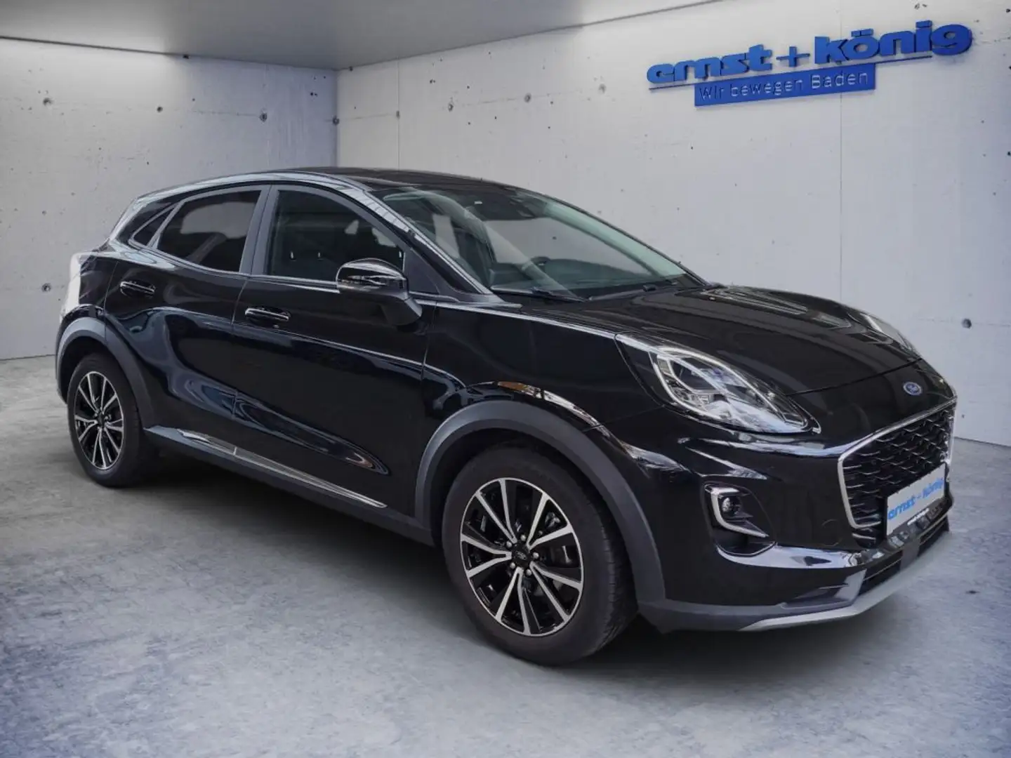 Ford Puma 1.0 EcoBoost Hybrid TITANIUM GRA+FSA+Ambiente Schwarz - 2