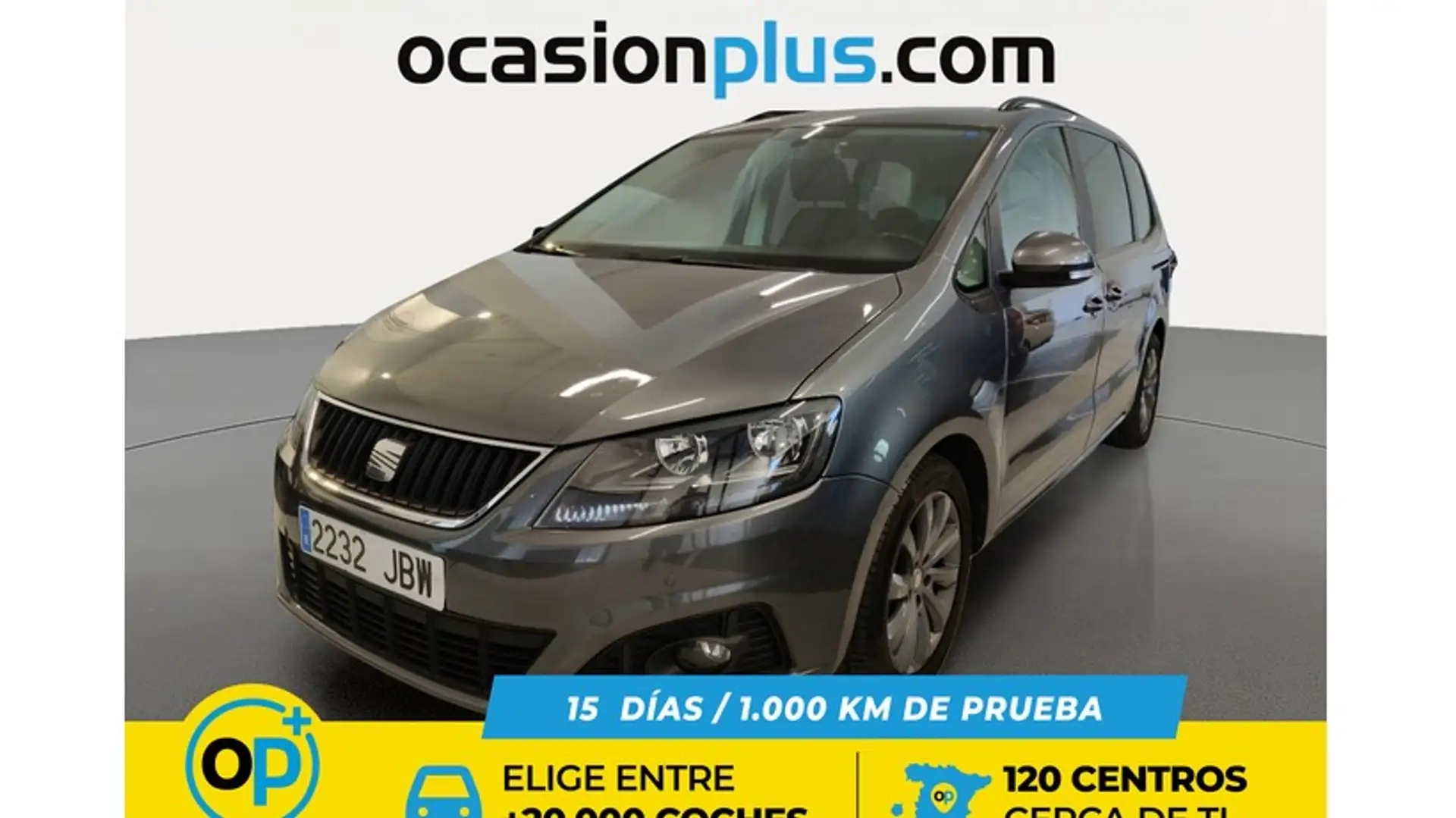 SEAT Alhambra 2.0TDI CR Ecomotive Style 140 Grau - 1