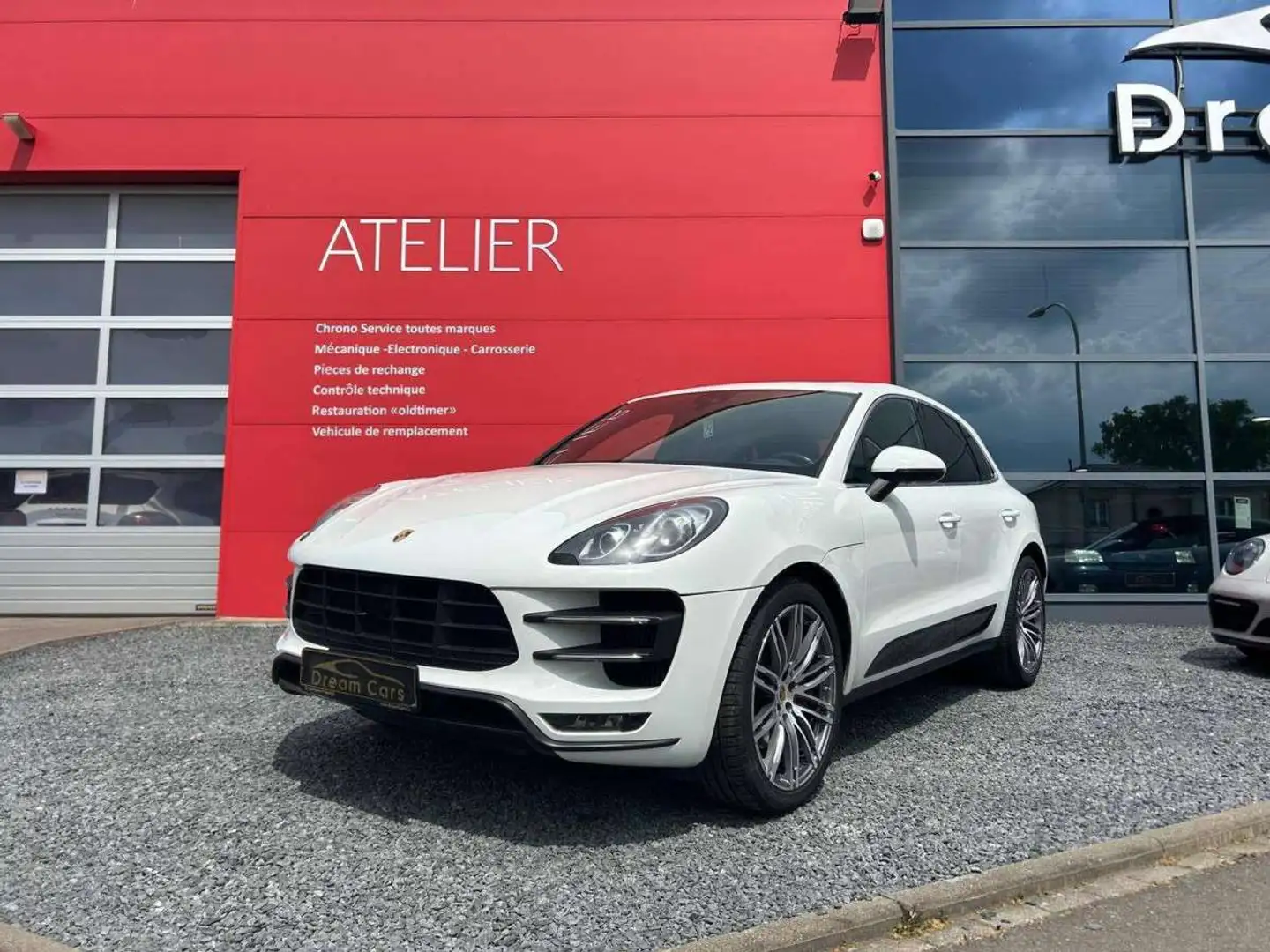 Porsche Macan TURBO Blanc - 1