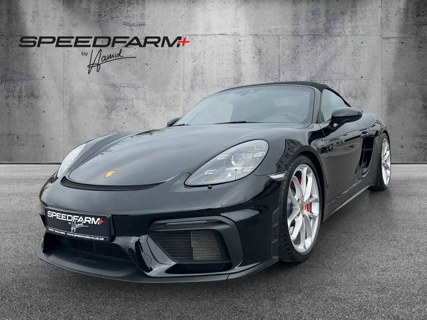 Porsche Boxster Spyder 1.Hand Carbon Schalens. Bose Чорний - 1