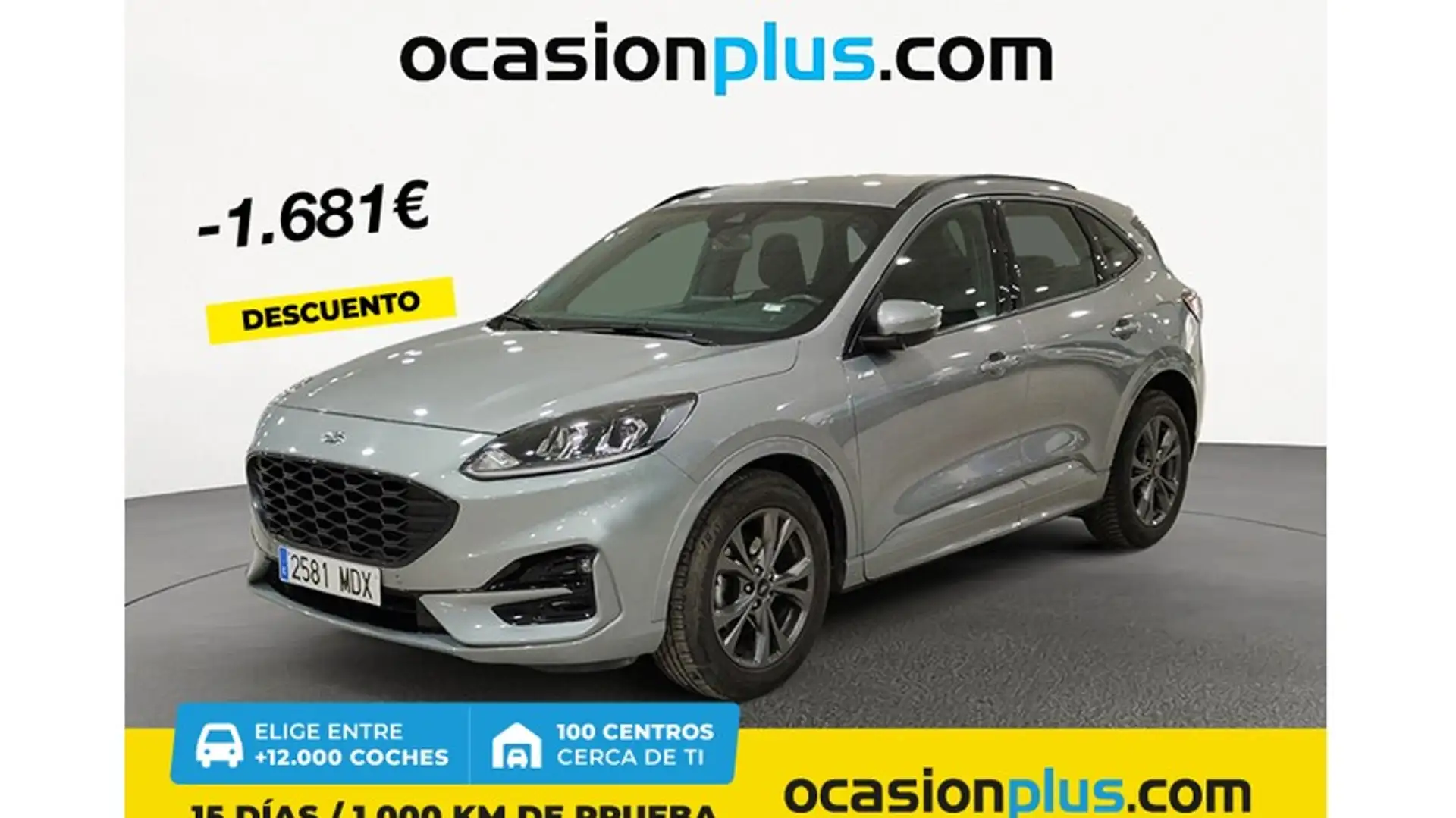 Ford Kuga 1.5 EcoBoost ST-Line FWD 150 Plateado - 1