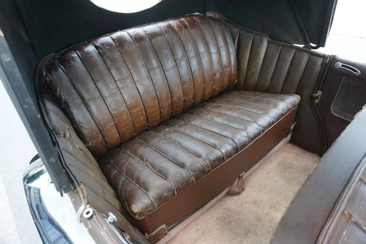 Peugeot 177 B Torpedo, 103 Jahre, viersitziges Cabrio, Oldtimer, foto 8