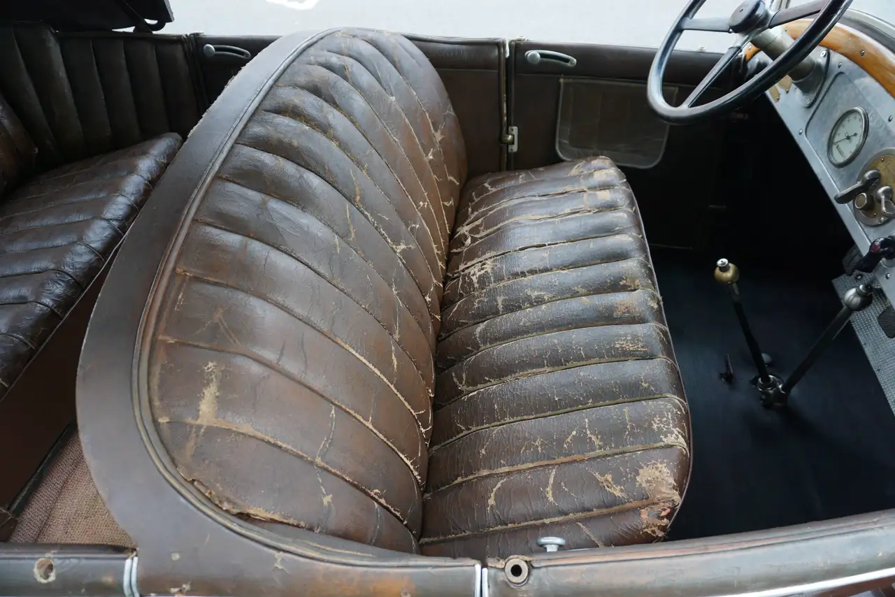 Peugeot 177 B Torpedo, 103 Jahre, viersitziges Cabrio, Oldtimer, foto 9