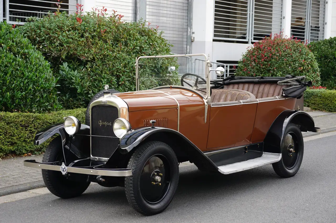 Peugeot 177 B Torpedo, 103 Jahre, viersitziges Cabrio, Oldtimer, foto 1