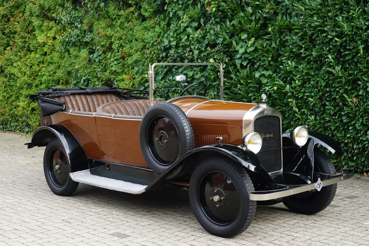 Peugeot 177 B Torpedo, 103 Jahre, viersitziges Cabrio, Oldtimer, foto 11