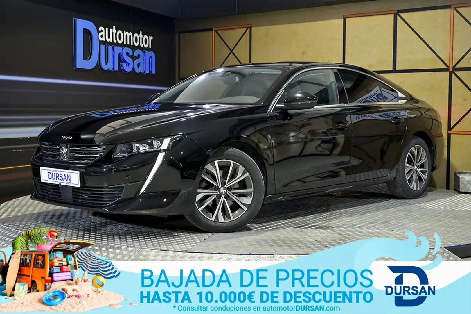Peugeot 508 1.5BlueHDi S&S Allure Pack EAT8 130 Negro - 1