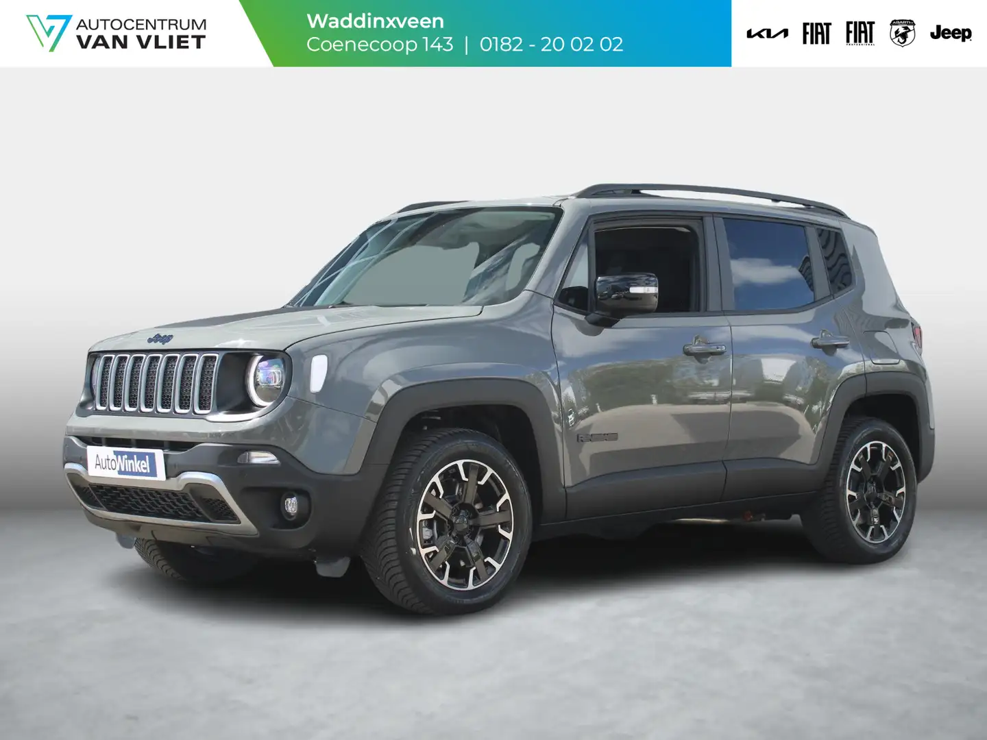 Jeep Renegade 4xe 240 Plug-in Hybrid Electric New Upland | Clima Grijs - 1