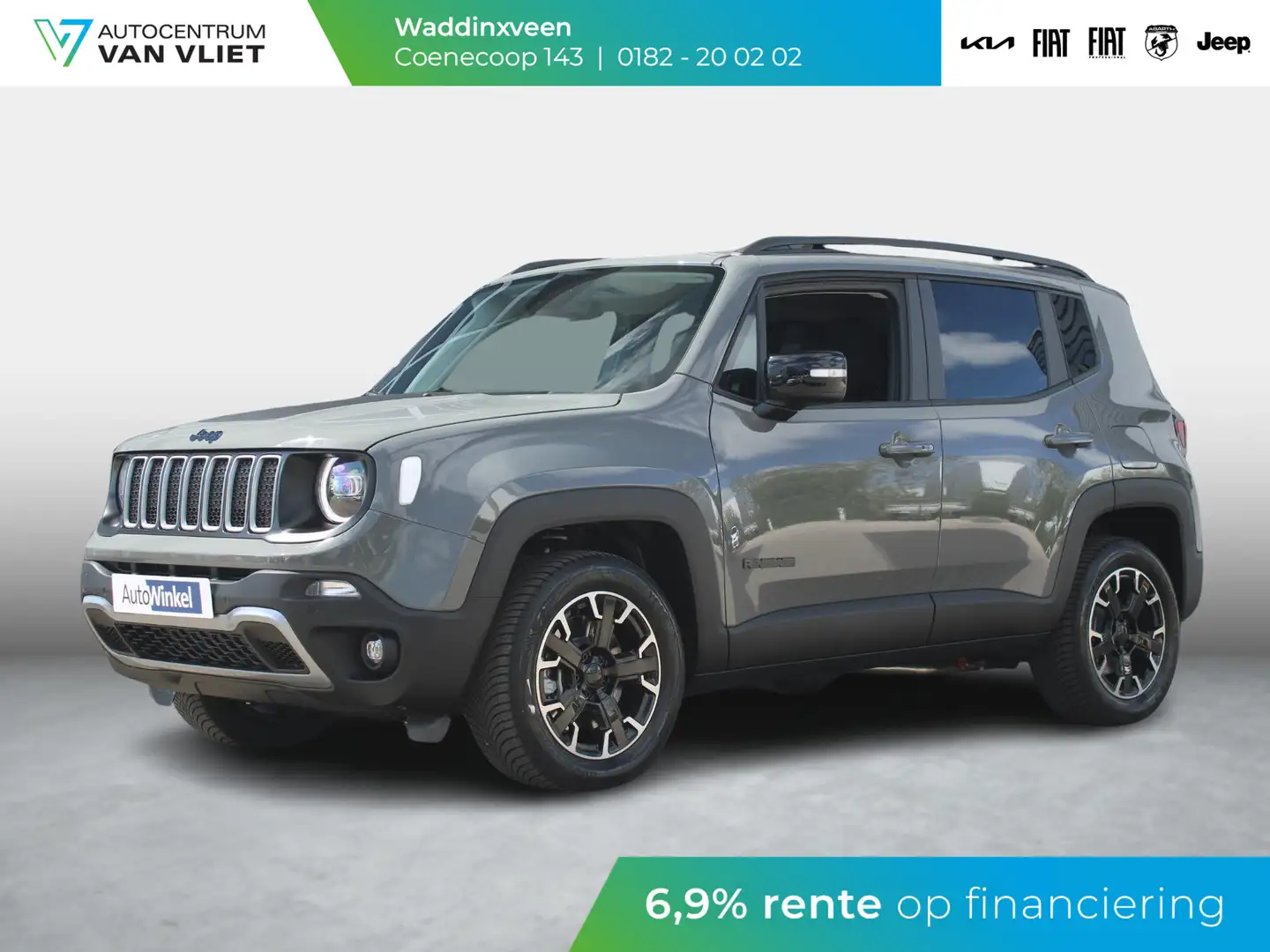 Jeep Renegade 4xe 240 Plug-in Hybrid Electric New Upland | Clima Gris - 1