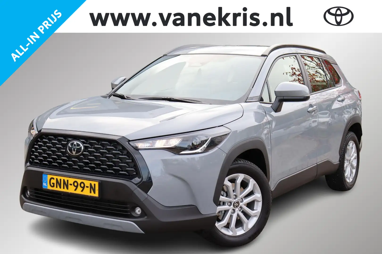 Toyota Corolla Cross Hybrid 140 Active , all season banden Grijs - 1
