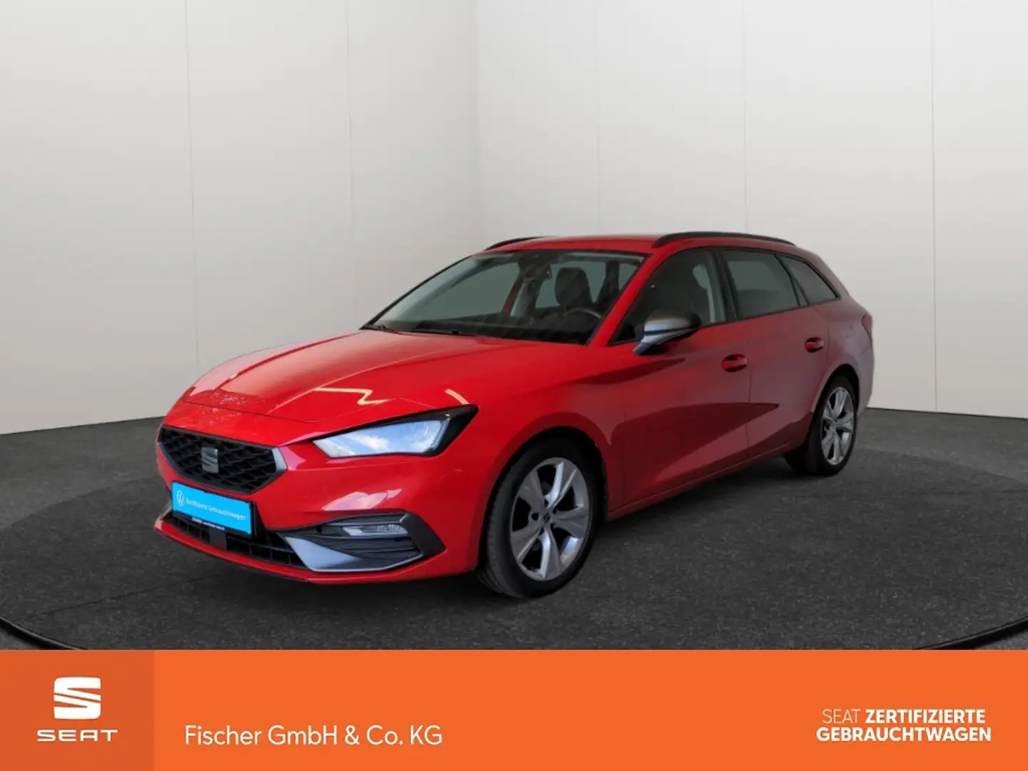 SEAT Leon ST 1.5TSI FR LED AHK Navi Carplay SHZ PDC hinten Rot - 1