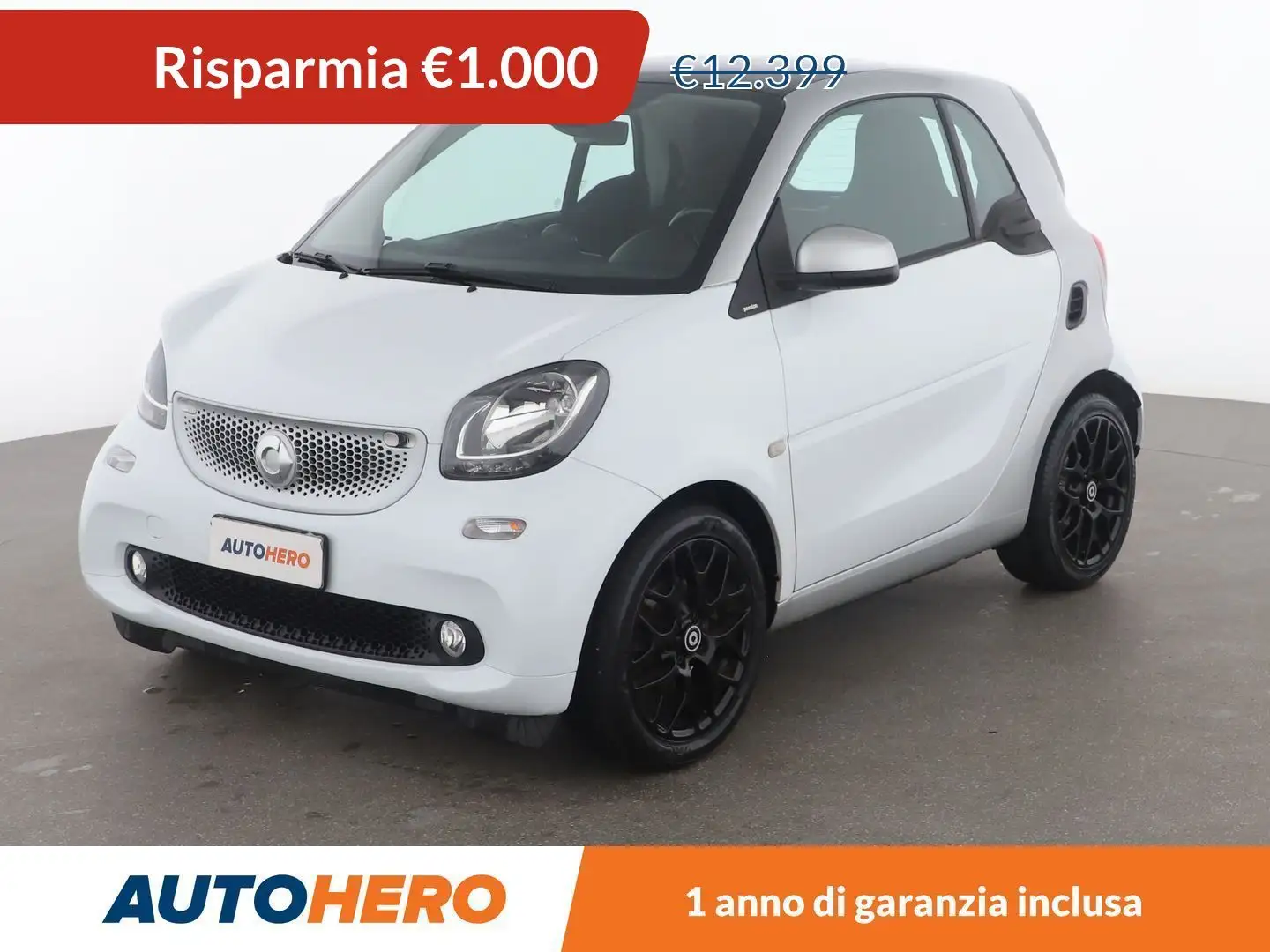 smart forTwo 0.9 Turbo Passion 90  CV twinamic Bianco - 1