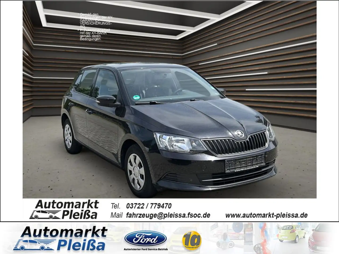 Skoda Fabia 1.0 MPI Active Schwarz - 1