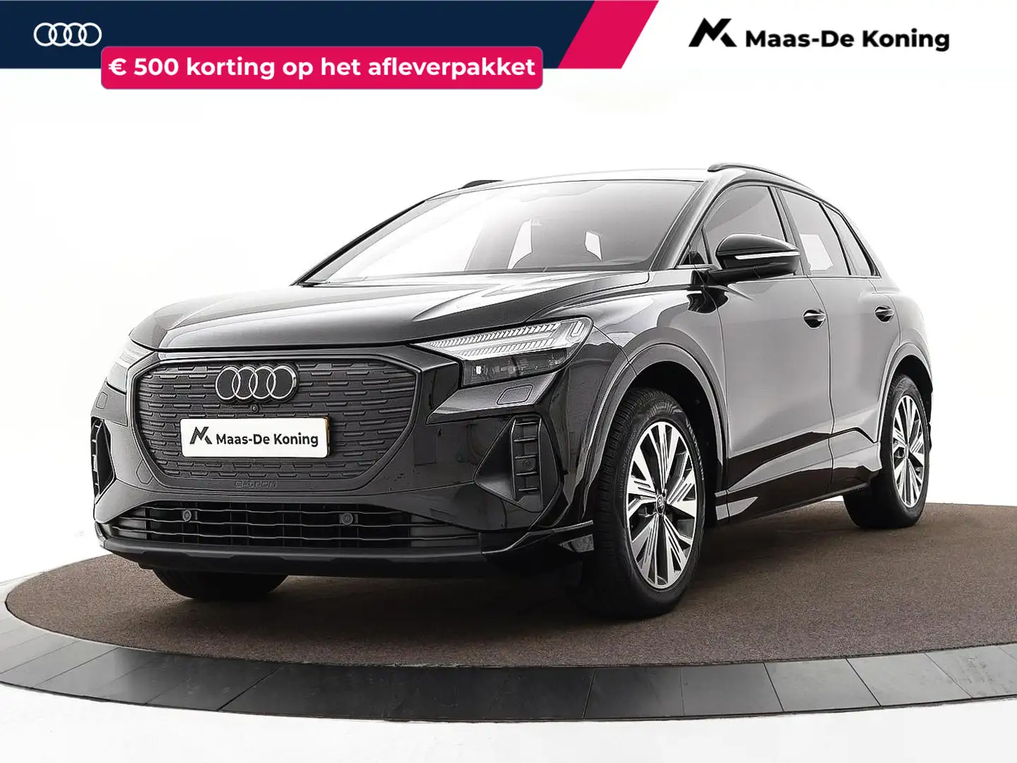 Audi Q4 e-tron 40 Advanced Edition 77 kWh 204pk · Camera · Matrix Zwart - 1