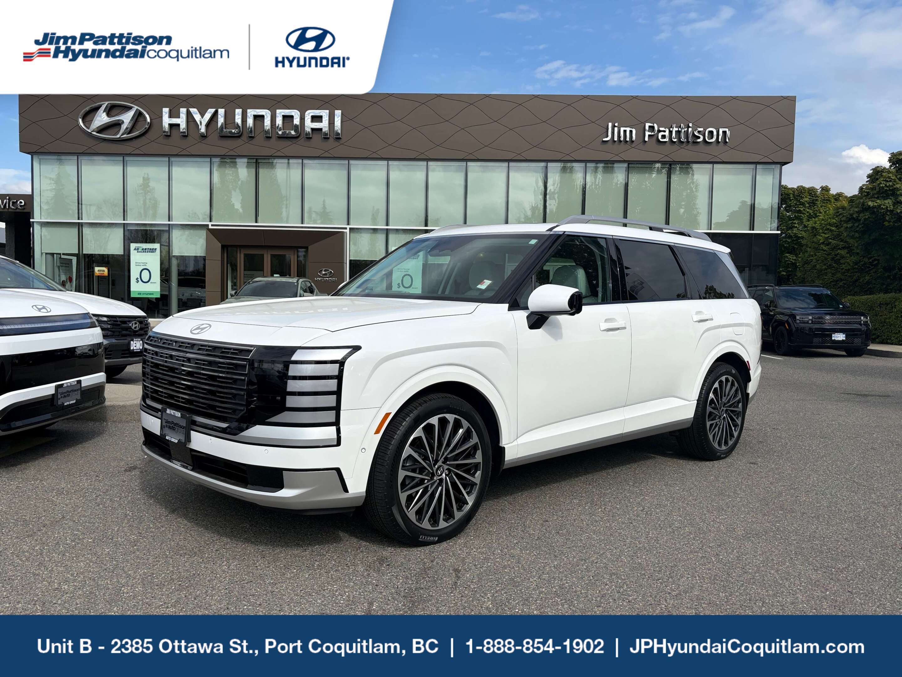 White 2026 Hyundai Palisade Hybrid SUV / Crossover  Automatic