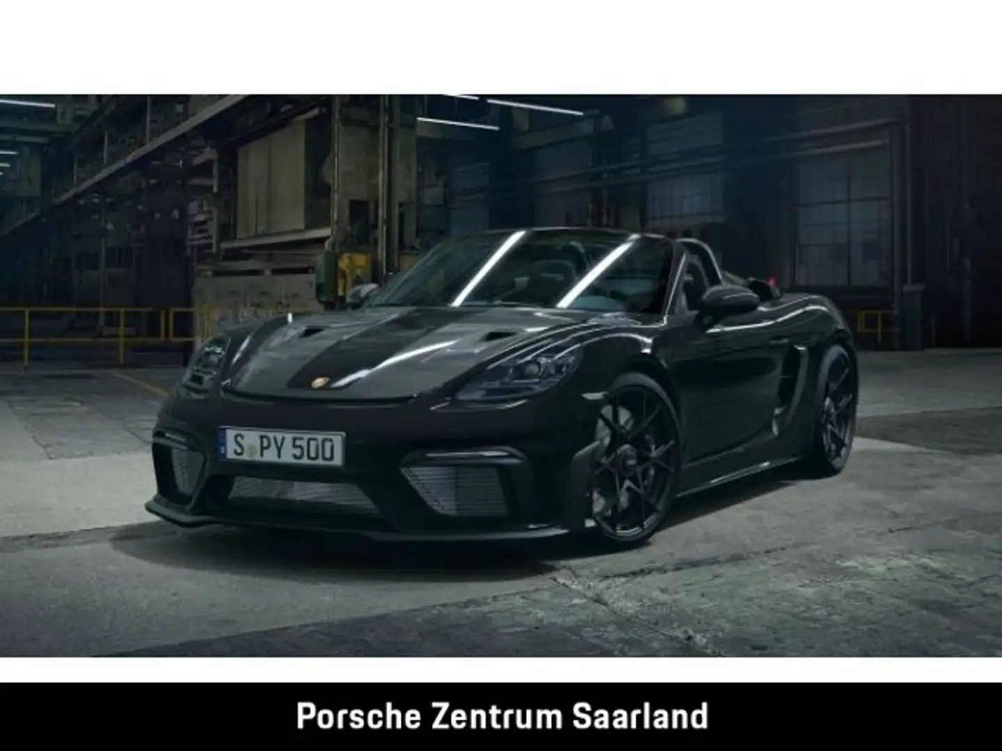 Porsche 718 Spyder RS Noir - 1
