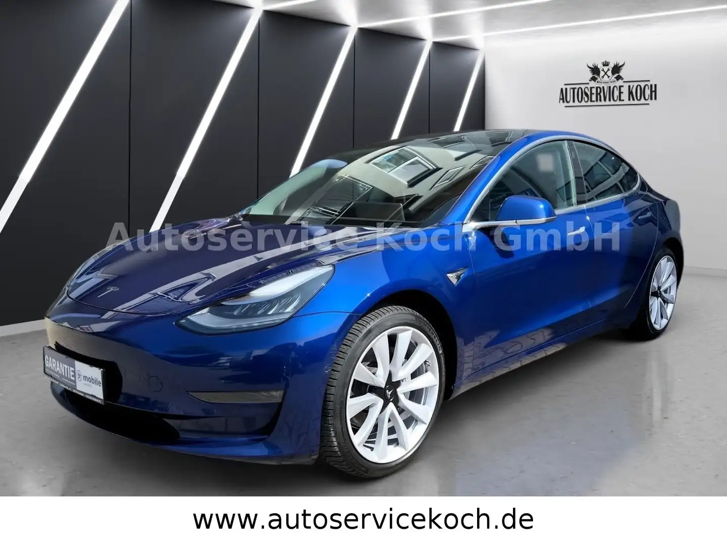 Tesla Model 3 Long Range Dual AWD Finanzierung Garanti Blau - 2