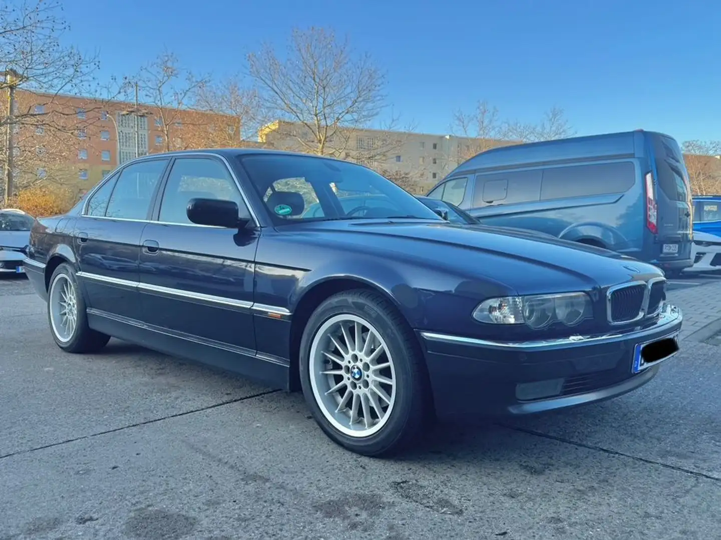 BMW 740 i Kette NEU nachlackierungsfrei TOP Bleu - 2