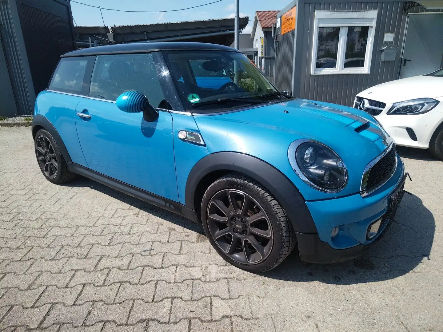 MINI Cooper S +135 KW+TÜV/AU NEU+PANO+SHZ+XENON+S.DACH Blau - 2