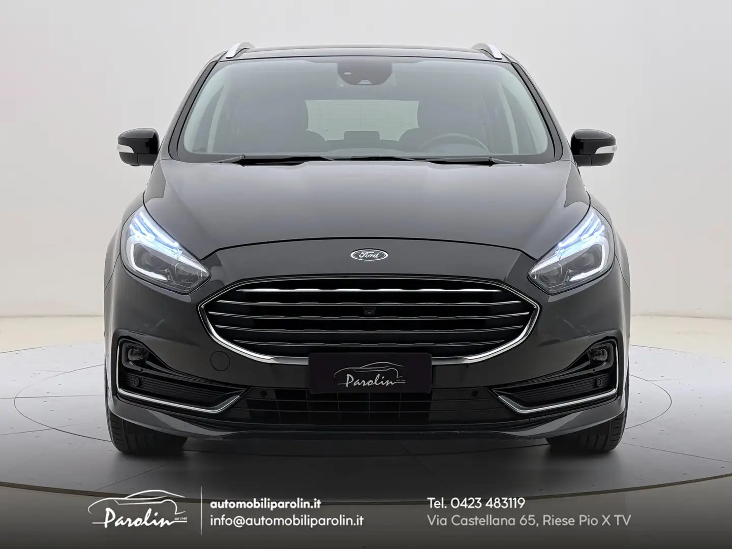 Ford S-Max 2.5 full hybrid Titanium Business 7pti cvt ACC-Te Negro - 2